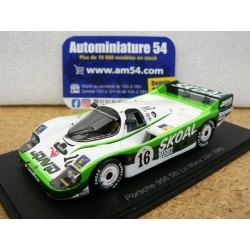 1983 Porsche 956 Skoal n°16 Edwards - Fitzpatrick - Keegan Le Mans S9851 Spark Model