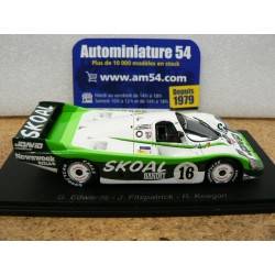 1983 Porsche 956 Skoal n°16 Edwards - Fitzpatrick - Keegan 5th Le Mans S9851 Spark Model