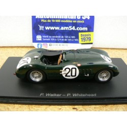 1951 Jaguar XK 120 C n°20 Walker - Whitehead 1st Winner Le Mans 43LM51 Spark Model