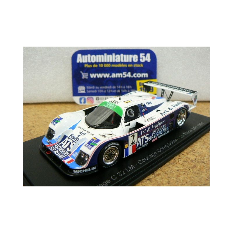 1994 Courage C32LM n°2 Lagorce - Pescarolo - Ferte Le Mans S3663 Spark Model