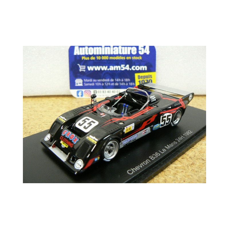 1982 Chevron B36 n°55 Birrane - Sheldon - crang Le Mans S9422 Spark Model