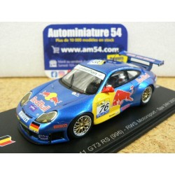 2002 Porsche 911 - 996 GT3RS RWS n°76 Quester - Riccitelli - Peter - Toto Wolff 1st Winner 24h SPA 100SPA17 Spark Model