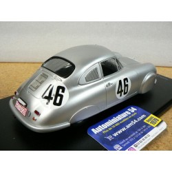 1951 Porsche 356 SL n°46 Veuillet - Mouche Le Mans 18S861 Spark Model