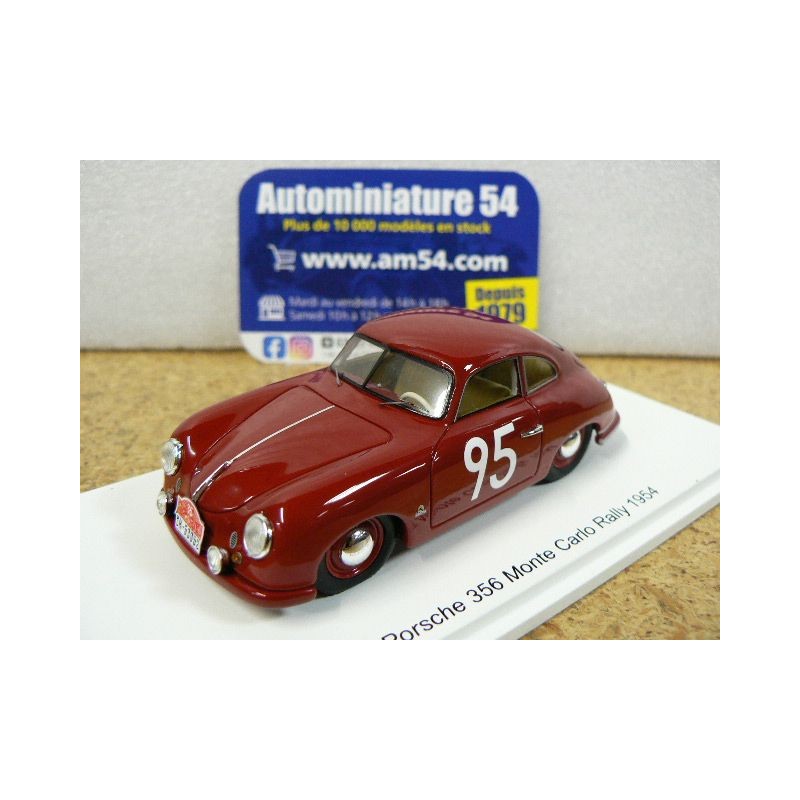 1954 Porsche 356 n°95  Schild - Bjorestad Monte Carlo S6134 Spark Model