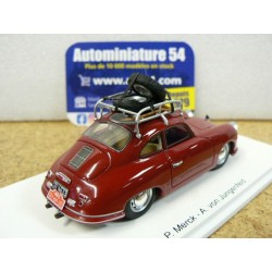 1953 Porsche 356 n°402  Merck - Von Jungenfeld Monte Carlo S6132 Spark Model