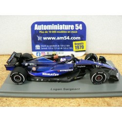 2024 Williams FW46 n°2 Logan Sargeant Emilie Romagna GP S9540 Spark Model