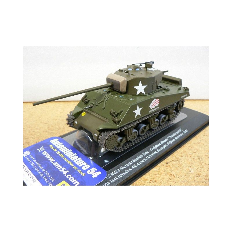 M4A3 Sherman US Thunderbolt IV Belgique 1944 Motor City Classic Mcity 23182-44