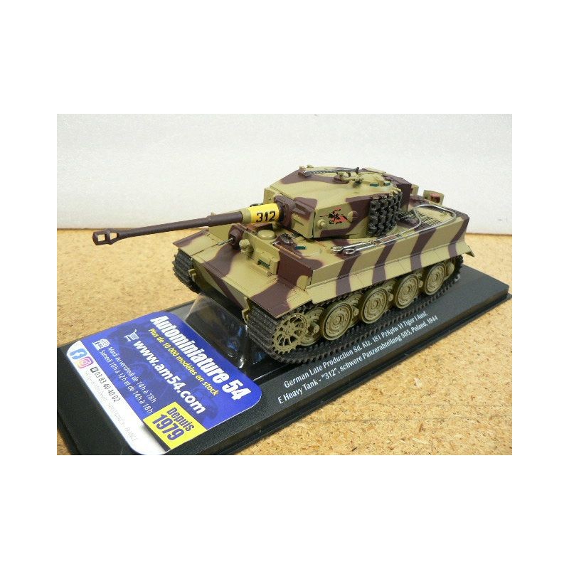 Tigre 1 Tank Late Production SDKFZ 181 Pzkpfw VI Poland 1944 Germany 1944 Motor City Classic Mcity 23181-44