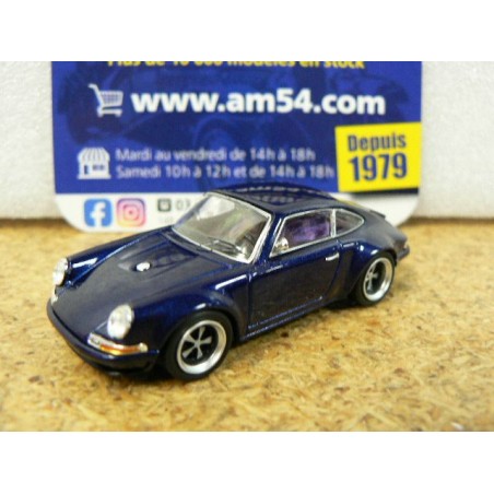 Porsche 911 Singer Monaco Blue PR64-100 PopRace 1/64