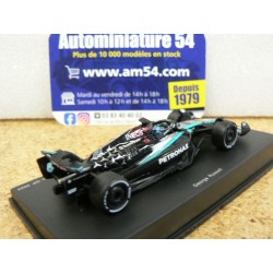 2024 Mercedes AMG Petronas W15 n°63 george Russell Bahrain Y365 Spark Model Sparky 1.64