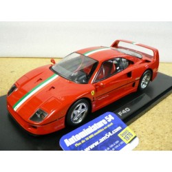 Ferrari F40 red + italie KKDC180696 KK Scale Models