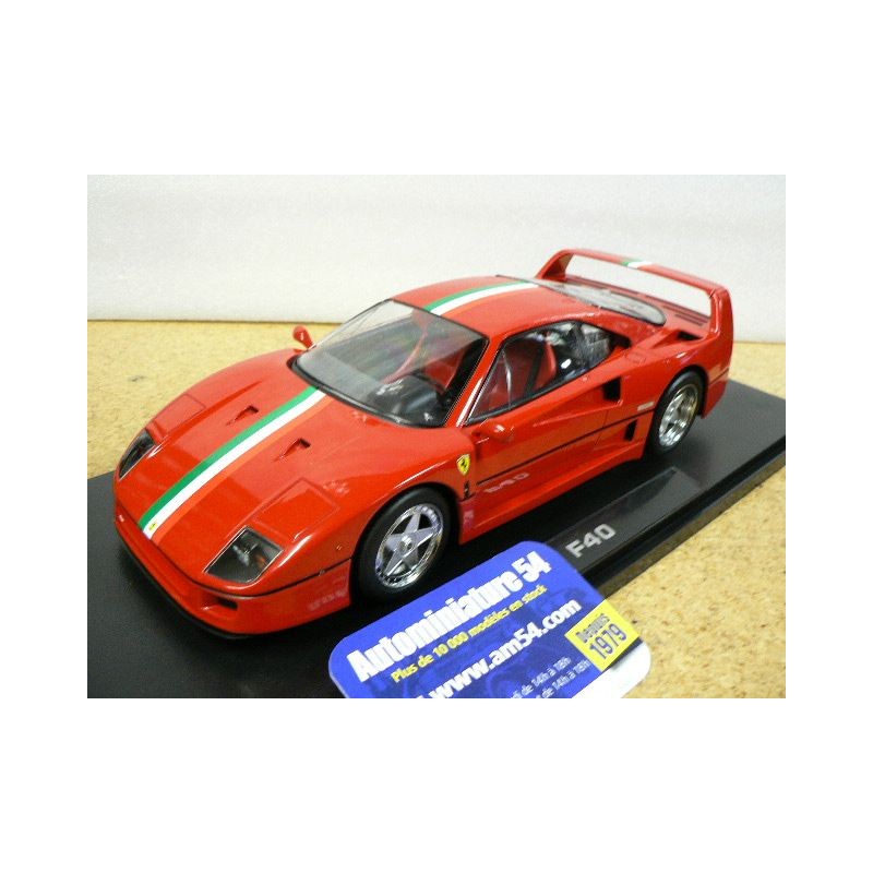 Ferrari F40 red + italie KKDC180696 KK Scale Models