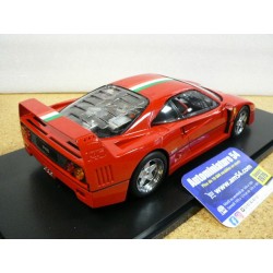 Ferrari F40 red + italie KKDC180696 KK Scale Models