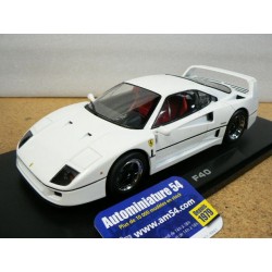 Ferrari F40 Sultan de Brunei White KKDC180695 KK Scale Models