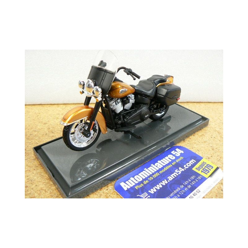 Harley Davidson Heritage Classic Orange 39360-23102 Maisto 1/18