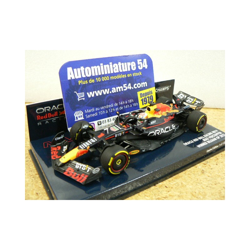 2023 Red Bull Honda RB19 n°1 Max Verstappen 1st winner Belgian GP 417231301 Minichamps