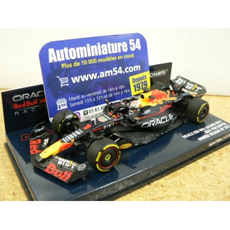 2023 Red Bull Honda RB19 n°1 Max Verstappen 1st winner Belgian GP 417231301 Minichamps