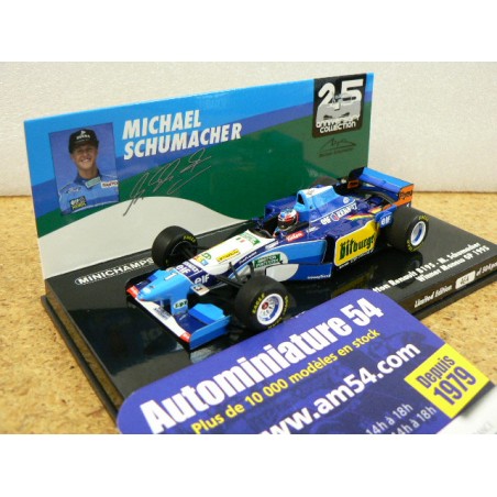 1994 Benetton Ford B195 n°1 M. Schumacher 1st Monaco GP World Champion 517950501 Minichamps