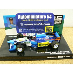 1994 Benetton Ford B195 n°1 M. Schumacher 1st Monaco GP World Champion 517950501 Minichamps