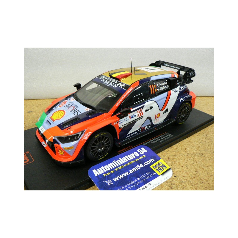 2024 Hyundai I20 N Rally1 WRC n°11 Neuville - Wydaeghe Croatia 18RMC203 Ixo Models