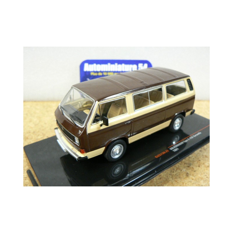 Volkswagen Combi T3 Caravelle Brown - Beige 1981 CLC573 Ixo Models