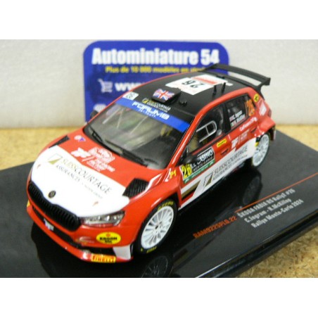 2024 Skoda Fabia Rally2 n°26 Ingram - McKillop Monte Carlo RAM922 Ixo Models