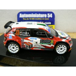 2024 Skoda Fabia Rally2 n°38 Locatelli - Tiraboschi Monte Carlo RAM921 Ixo Models