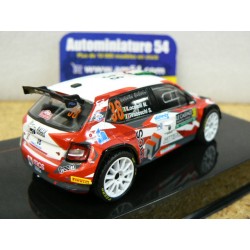 2024 Skoda Fabia Rally2 n°38 Locatelli - Tiraboschi Monte Carlo RAM921 Ixo Models