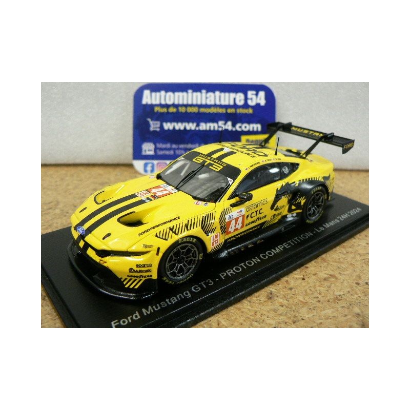 2024 Ford Mustang GT3 Proton n°44 Hartshorne - Tuck - Mies Le Mans S9148 Spark Model