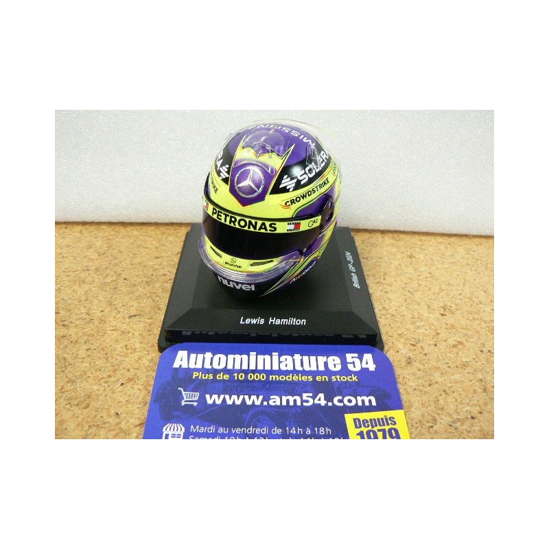 2020 Casque Lewis Hamilton Mercedes AMG Petronas Team Turkish GP 1st World Champion 1/5 5HF053 Spark Model