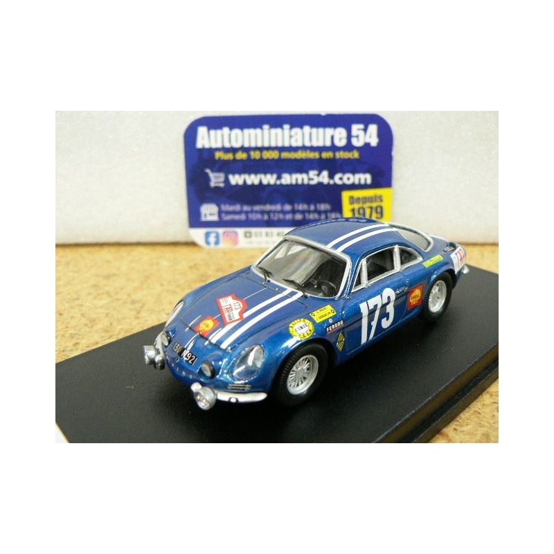 1968 Alpine A110 n°173 Georges Houel - J Gosselin Rally Portugal TRORRAL132 Trofeu