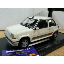 Renault SuperCinq 5 GT turbo ph 2 Panda White 185205 Norev