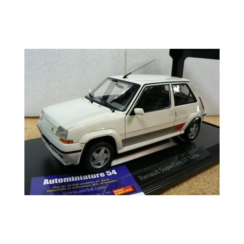 Renault SuperCinq 5 GT turbo ph 2 Panda White 185205 Norev