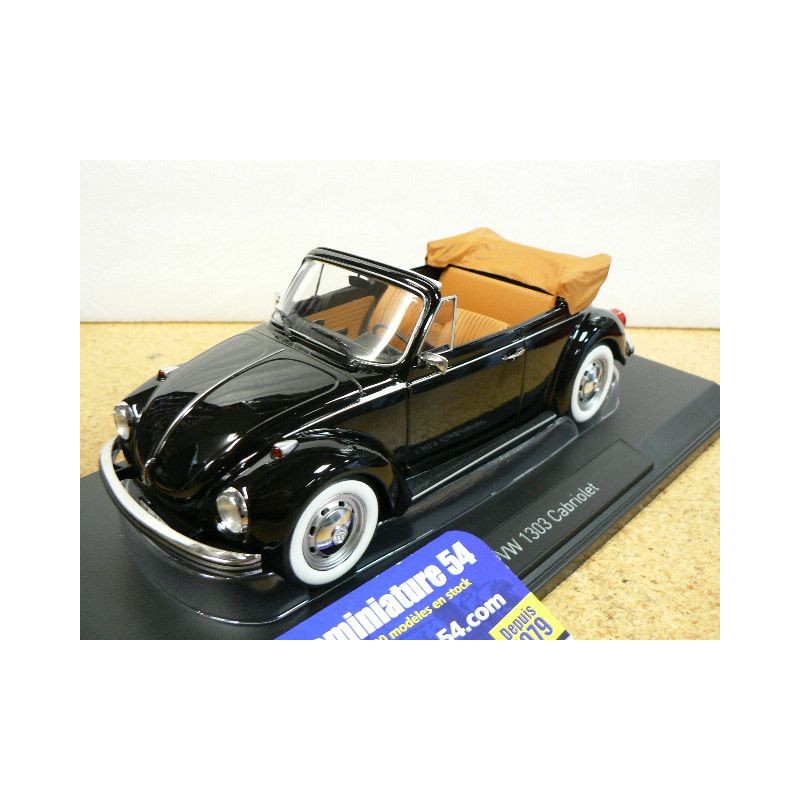 Volkswagen 1303 Cabriolet black 1973 Cox coccinelle 188533 Norev