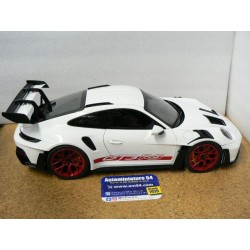 Porsche 911 - 992 GT3 RS 2022 White - Pyro Red 2022 1/12 127530 Norev