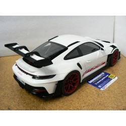 Porsche 911 - 992 GT3 RS 2022 White - Pyro Red 2022 1/12 127530 Norev