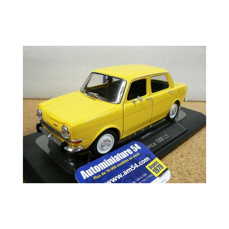 Simca 1000 LS Jaune Maya 1974 185714 Norev