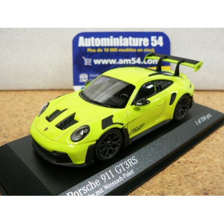 Porsche 911 - 992 GT3RS Acid Grun Weissach Paket 410062111 Minichamps