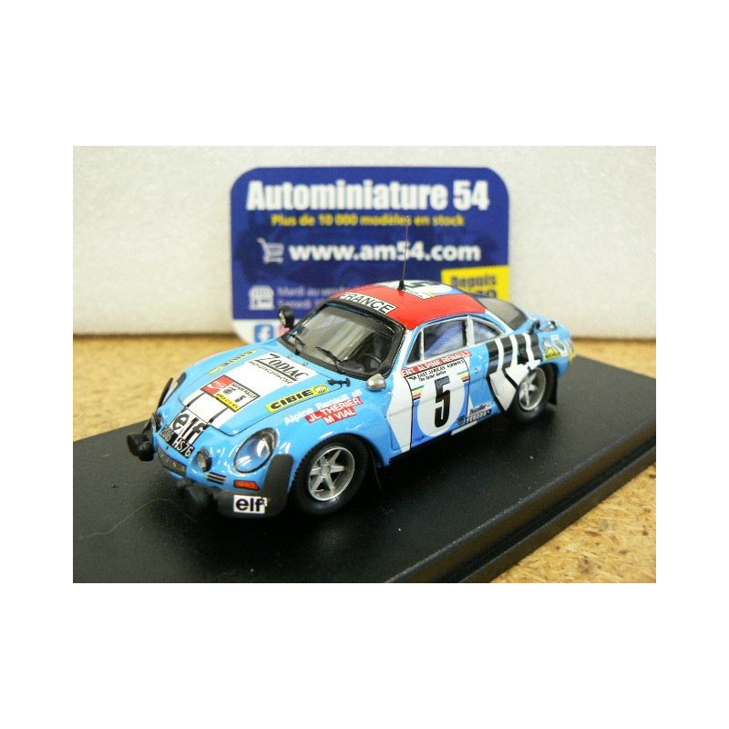 1975 Alpine A110 n°5 JL Thérier - Vial East African Safari RRKE15 Trofeu