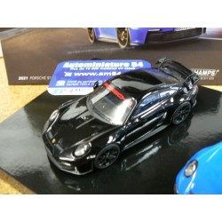 Porsche 911 - 992 GT3 2021 black - Blue Coffret GT3 1999 - 2024  412069200 Minichamps