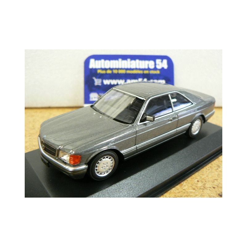 Mercedes Benz 560 SEC Grey Met. 1986 940035122 MaXichamps