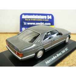 Mercedes Benz 560 SEC Grey Met. 1986 940035122 MaXichamps