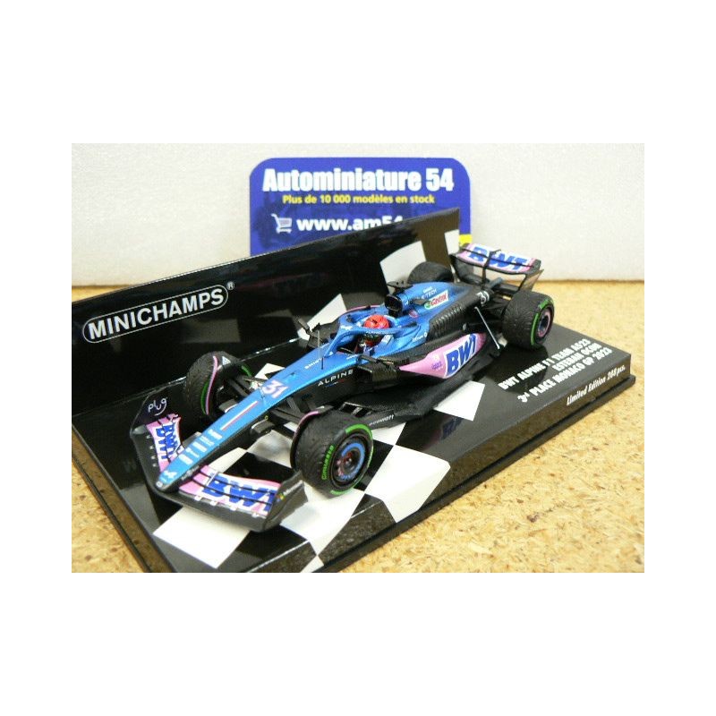 2023 Alpine F1 Team A523 n°31 Esteban Ocon 3rd Monaco GP 417230731 Minichamps