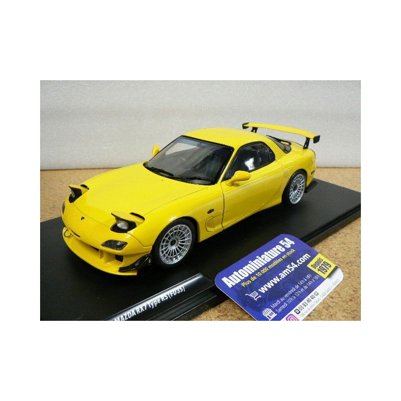 Mazda RX7 Type RS FD3S Streetfighters Yellow 1999 S1810603 Solido