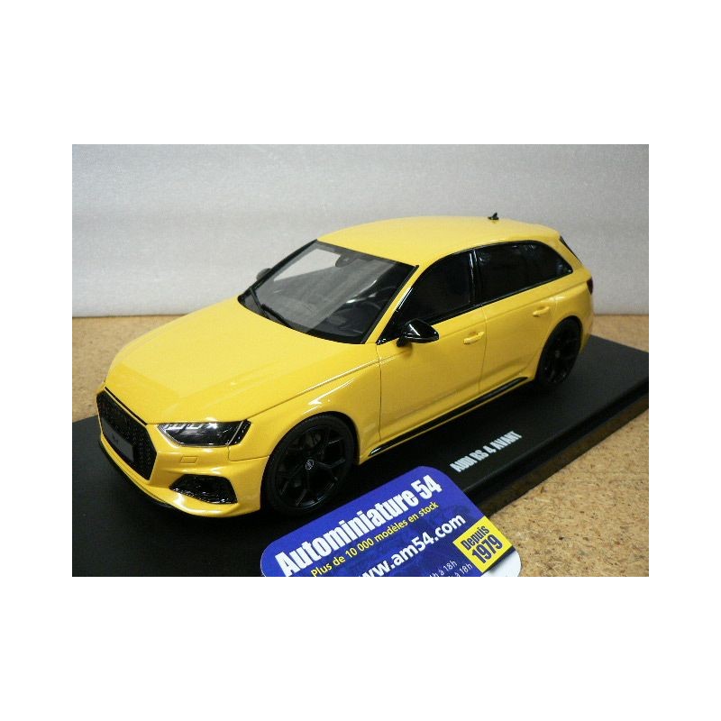 Audi RS4 Avant 25th Anniversary Yellow 2024 GT935 GT Spirit