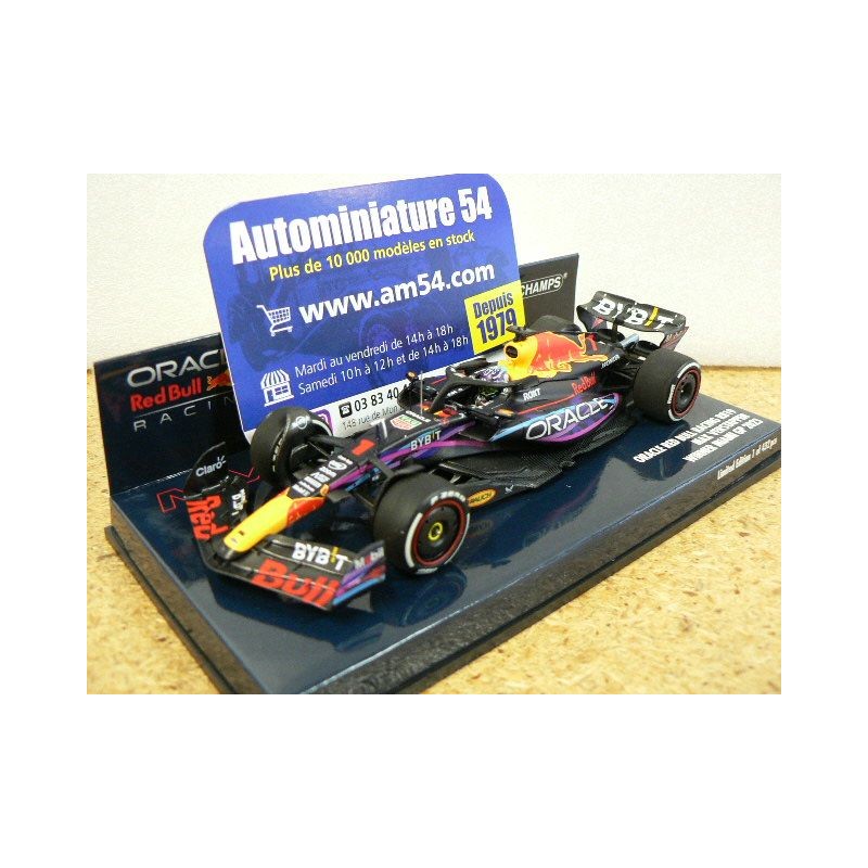 2023 Red Bull Honda RB19 n°1 Max Verstappen 1st winner Miami GP 417230501 Minichamps