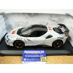 Ferrari SF90 XX Stradale Silver BU16020S Bburago Race&Play