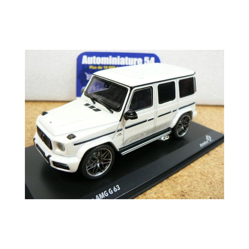 Mercedes Benz AMG G63 Diamond White 2022 G Class S4316701 Solido