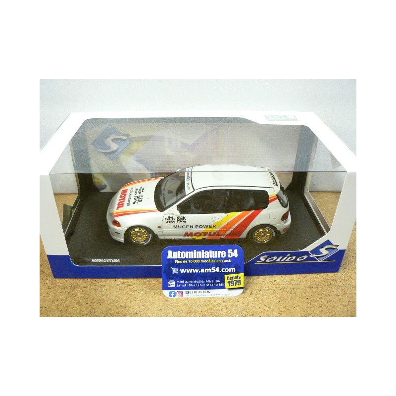 Honda Civic EG6 Mugen Racing 1991 S1810404 Solido