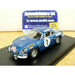 1970 Alpine A110 n°1 Andruet - Ecote  Monte Carlo ref RR.FR87 Trofeu